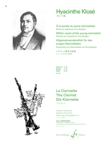 À la portée du jeune clarinettiste. Volume 2 Visuel